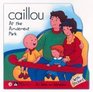 Caillou at the Amusement Park With Stickers