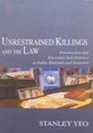 Unrestrained Killings and the Law A Comparative Analysis of the Laws of Provocation and Excessive SelfDefence in India England and Australia