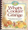 What's Cookin' in the Grange: Family Recipies From Grange Homes Over the Years