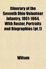Itinerary of the Seventh Ohio Volunteer Infantry 18611864 With Roster Portraits and Biographies