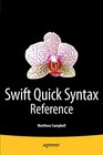 Swift Quick Syntax Reference