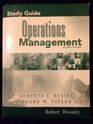 Study Guide to Accompany Operations Management Fourth Edition