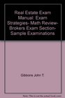 The Real Estate Education Company real estate exam manual especially designed for ETS real estate exams Exam strategies math review brokers exam section sample examinations