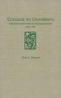 College to University The Hannah Years at Michigan State 19351969