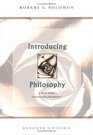 Introducing Philosophy A Text With Integrated Readings