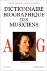Dictionnaire biographique des musiciens A  G