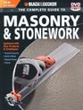 Black  Decker The Complete Guide to Masonry  Stonework with DVD Poured Concrete Brick  Block Natural Stone Stucco