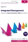 CIMA Official Learning System Integrated Management Fourth Edition