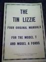 The Tin Lizzie Four original manuals for the Model T and Model A Fords