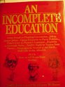 Incomplete Education