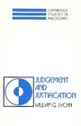 Judgement and Justification