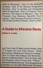 A Guide to Effective Study