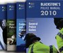 Blackstone's Police Manuals 2010 Four Volume Set