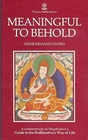 Meaningful to Behold A Commentary to Shantideva's Guide to the Bodhisattva's Way of Life