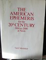The American Ephemeris for the 20th century: 1900 to 2000 at Noon
