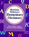 MerriamWebsters Elementary Dictionary