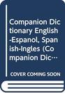 COMPANION DICTIONARY ENGLISHESPANOL SPANISHINGLES