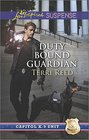 Duty Bound Guardian (Capitol K-9 Unit) (Love Inspired Suspense, No 453)