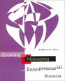 Growing and Managing an Entrepreneurial Business