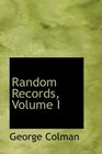 Random Records Volume I