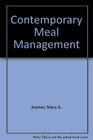 Contemporary Meal Management