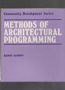 Methods of Architectural Programming