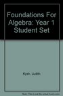 Foundations For Algebra Year 1 Student Set