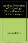 Applied Principles of Hydrology