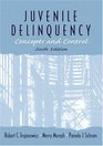 Juvenile Delinquency Concepts and Control