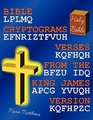 Bible Cryptograms  Verses from the King James Version