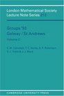 Groups '93 Galway/St Andrews Volume 2