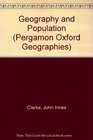 Geography and Population Approaches and Applications