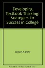 Developing Textbook Thinking Strategies for Success in College