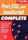 Perl CGI and JavaScript Complete