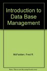 Introduction to Data Base Management