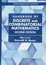 Handbook of Discrete and Combinatorial Mathematics Second Edition
