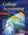 Update Edition of College Accounting  Student Edition Chapters 132 w/ NT  PW