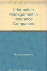 Information Management in Insurance Companies