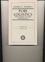 Pure Logistics The Science of War Preparation
