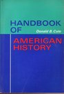 Handbook of American History
