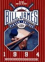 Bill James Player Ratings Book 1994 12 Copy Carton