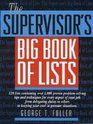 The Supervisor's Big Book of Lists