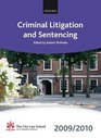 Criminal Litigation and Sentencing 20092010 2009 Edition