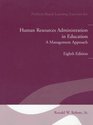InBox ProblemBased Exercises for Human Resources Administration in Education A Management Approach