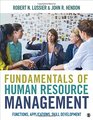 Fundamentals of Human Resource Management Functions Applications Skill Development