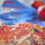 For One or Two Simple and Delicious EasytoMake Recipes