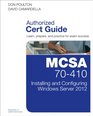 MCSA 70410 Cert Guide Installing and Configuring Windows Server 2012