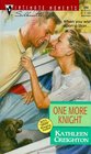One More Knight (Sisters Waskowitz, Bk 2) (Silhouette Intimate Moments, No 890)
