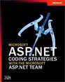 Microsoft  ASPNET Coding Strategies with the Microsoft ASPNET Team