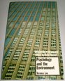 Psychology and the Environment Essential Psychology edited by Peter Herriot